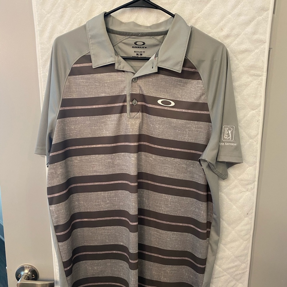 Oakley Golf Polo - TPC San Antonio Logo
